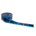 Black Swan Non-Detectable Marking Tape, Blue, Water Line 3" X 1000Ft 15400